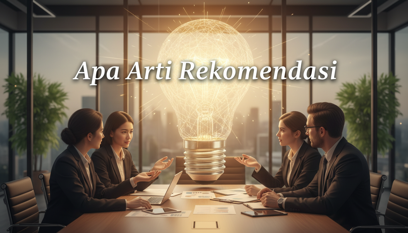 apa arti rekomendasi