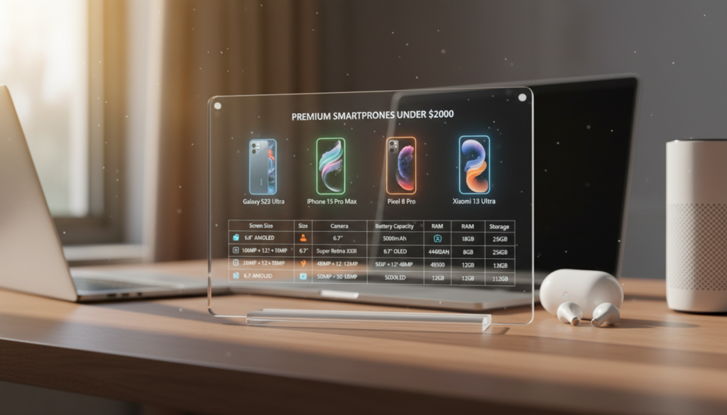 daftar spesifikasi layar