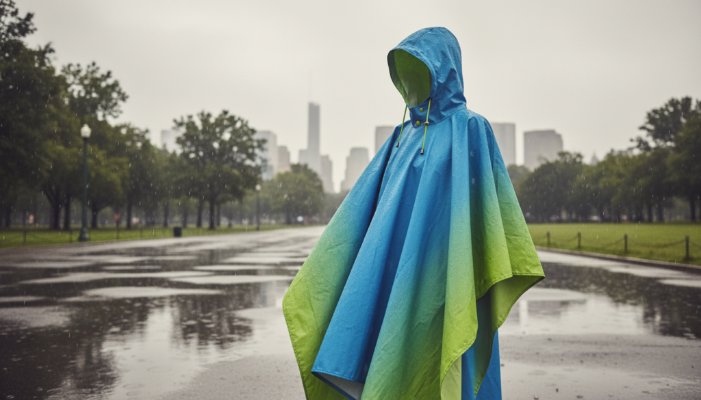 jas hujan ponco