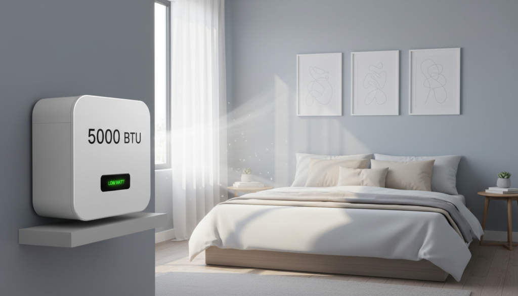 kapasitas 5000 BTU ruangan