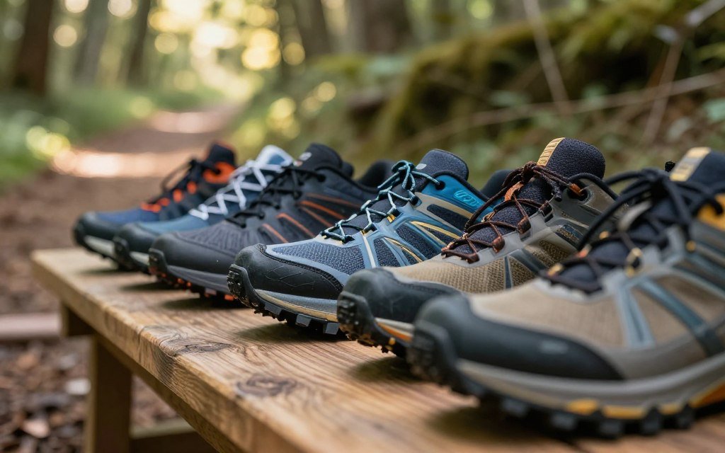 memilih sepatu trail