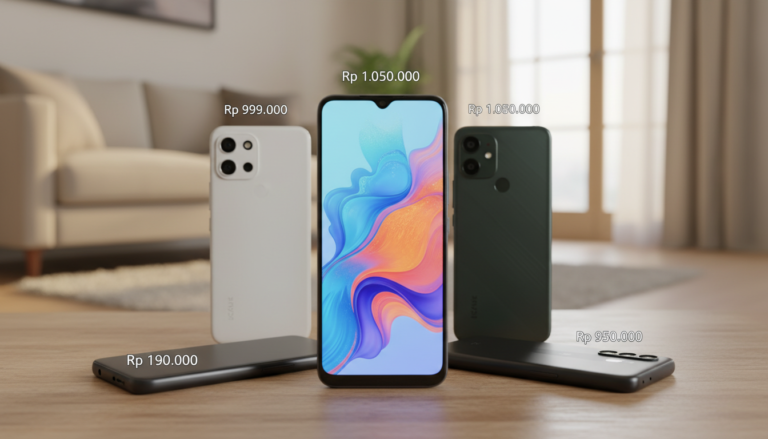 rekomendasi hp 1 jutaan 2021