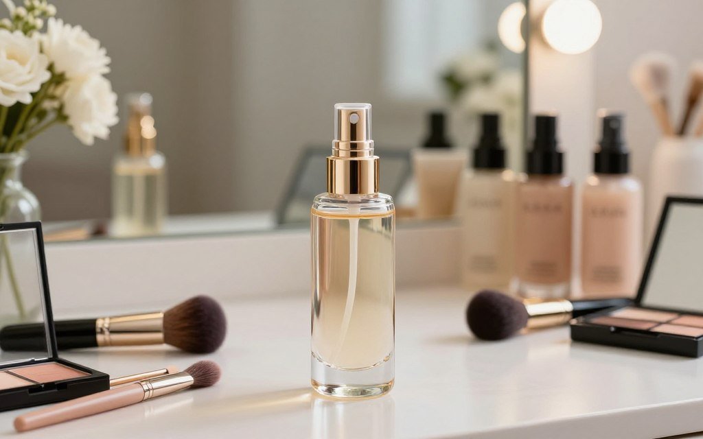 rekomendasi setting spray