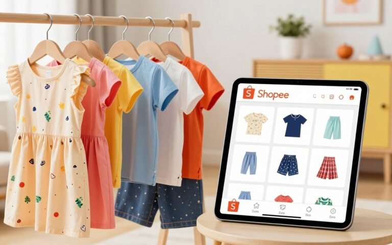 rekomendasi toko baju anak di shopee