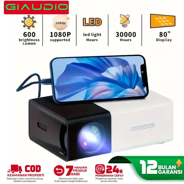 Proyektor mini portable: YG300 Proyektor Mini Portable untuk TV dan Home Theater